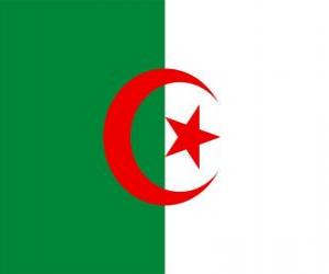 yapboz Cezayir bayrağı